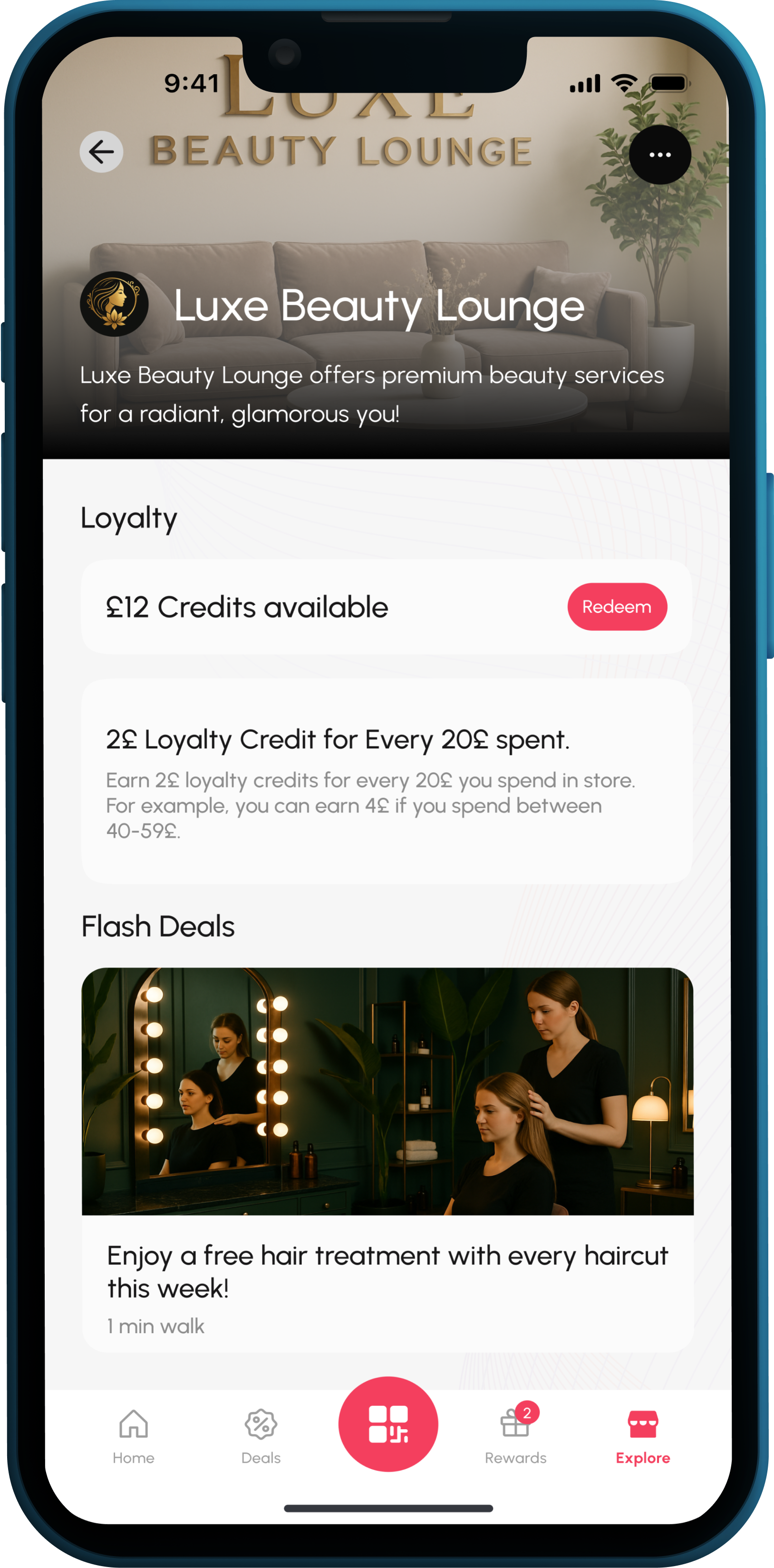 LocalPal Spa Club Interface